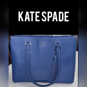 NWT! KATE SPADE RIVER BLUE NAOMI PEBBLED LEATHER BAG